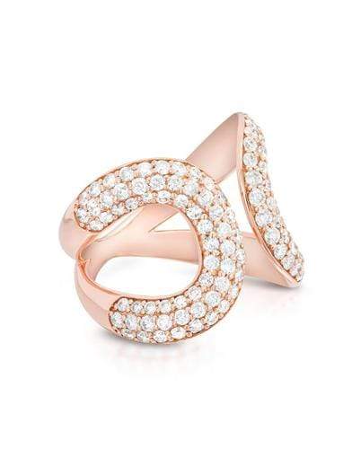 CARBON & HYDE-Medusa Diamond Ring-ROSE GOLD