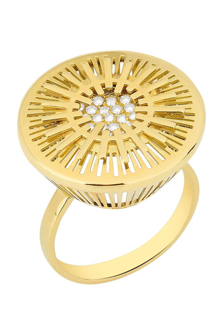 Diamond Large Explosion Ring