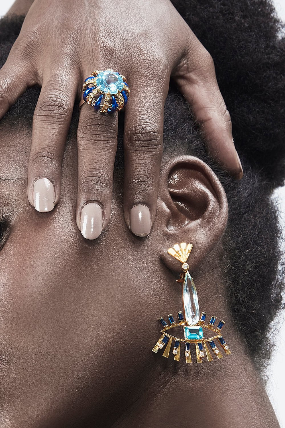 CAROL KAUFFMANN-Coral Ring-YELLOW GOLD