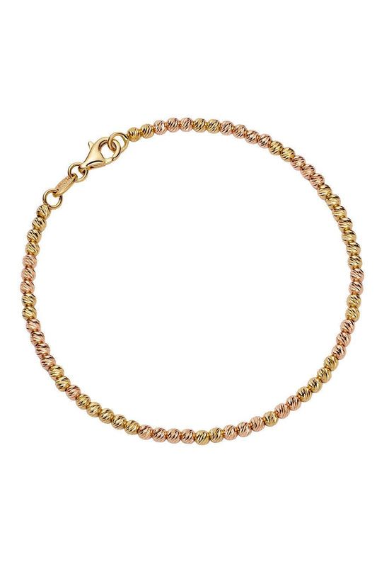 Disco Ball Braclet - Yellow Rose Gold-YLW/ROSE-M-JEWELRYFINE JEWELBRACELET O-CAROLINA BUCCI