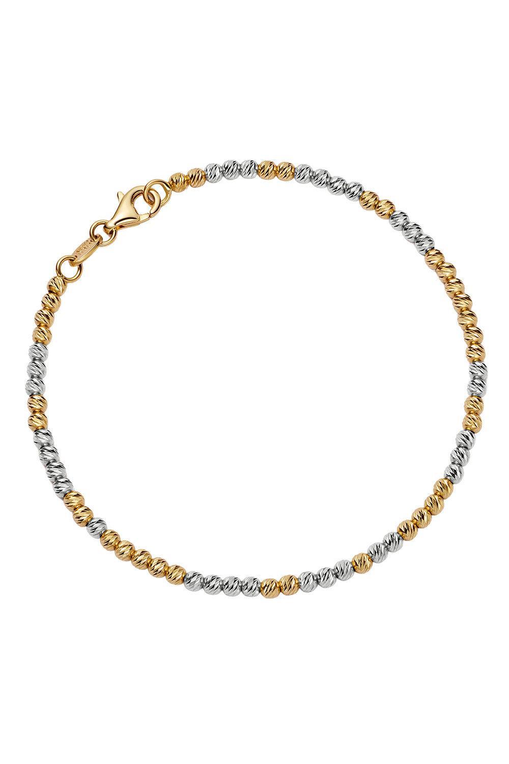 Disco Ball Bracelet - Yellow White Gold-YELLOW WHITE-M-JEWELRYFINE JEWELBRACELET O-CAROLINA BUCCI