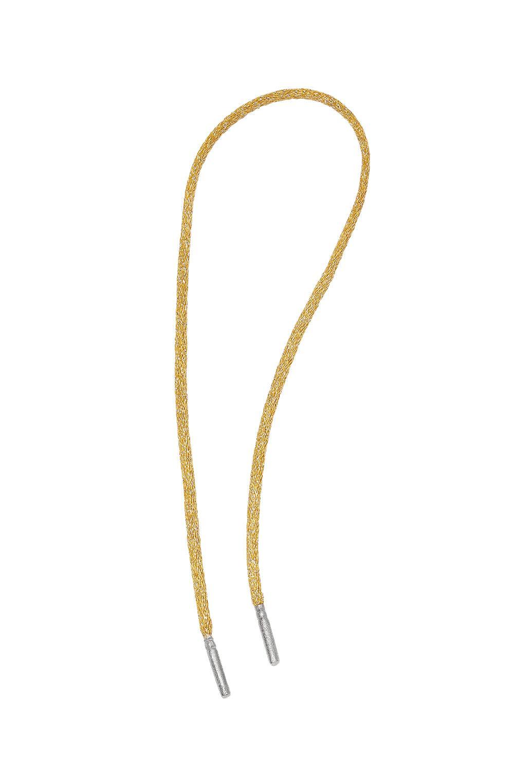 Short Forte Beads Cord - Sun-BLACK GOLD-SHORT-JEWELRYFINE JEWELBRACELET O-CAROLINA BUCCI