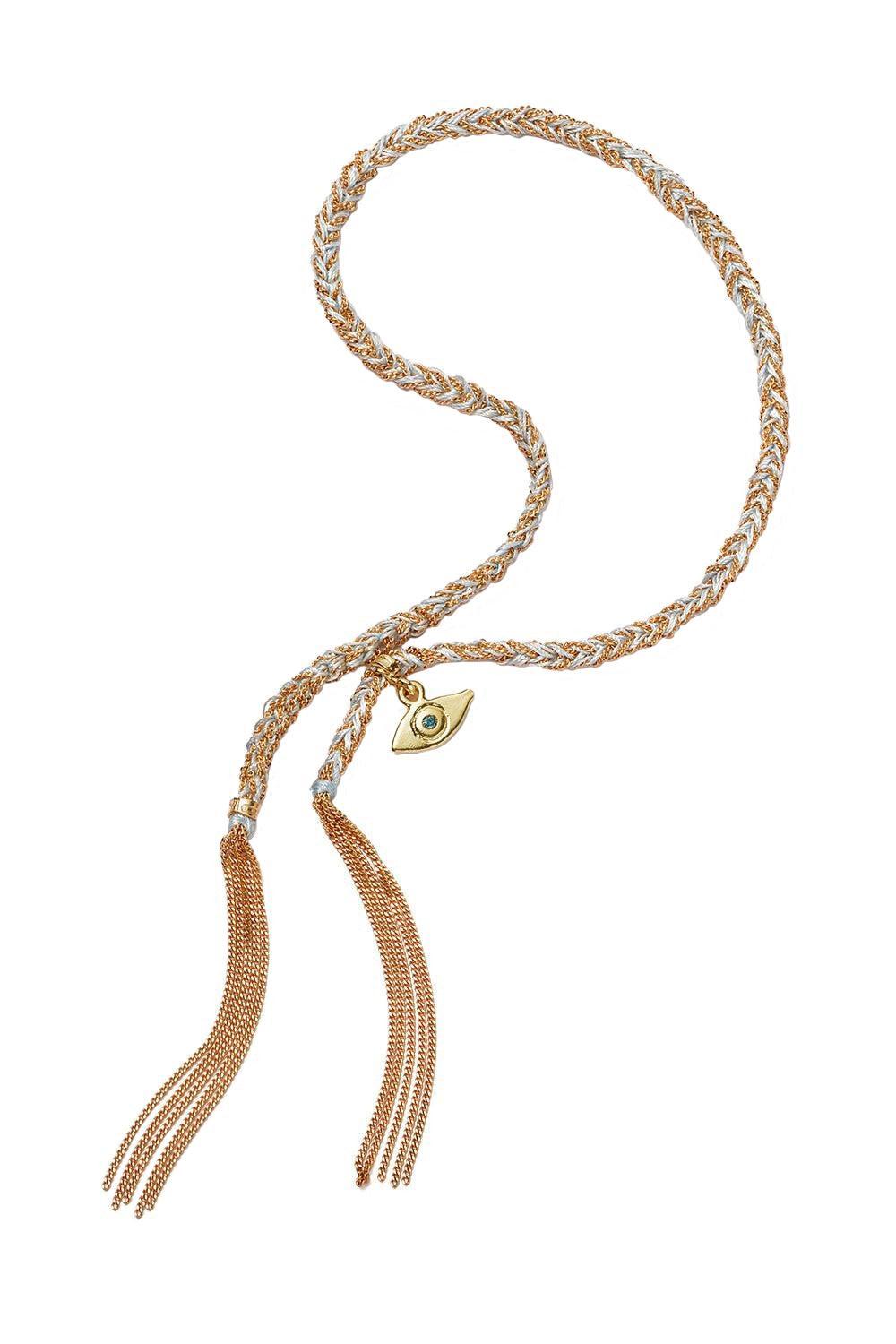 Lucky Protection Charm Bracelet-YELLOW GOLD-JEWELRYFINE JEWELBRACELET O-CAROLINA BUCCI