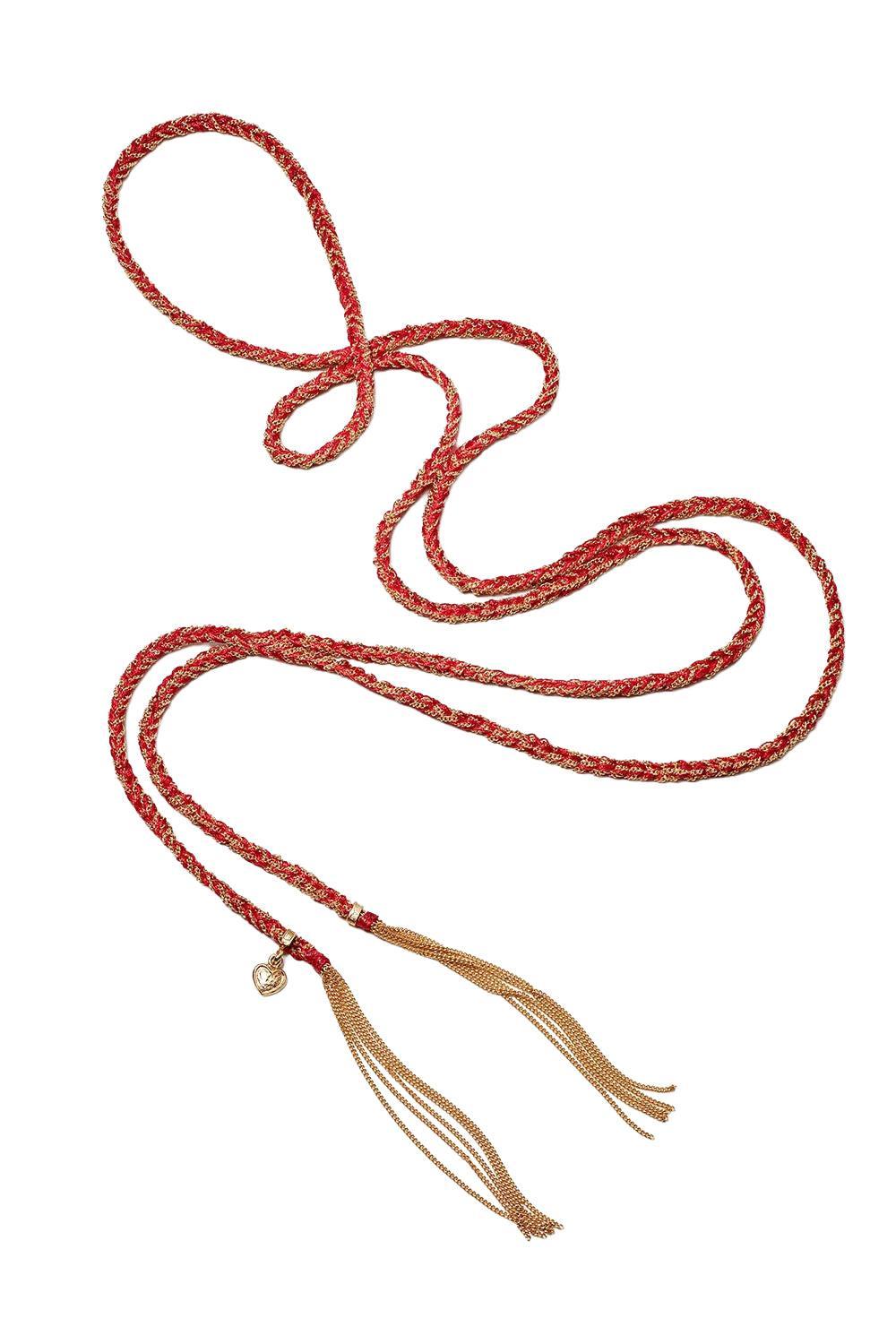 Lucky Love Charm Necklace-YELLOW GOLD-JEWELRYFINE JEWELNECKLACE O-CAROLINA BUCCI