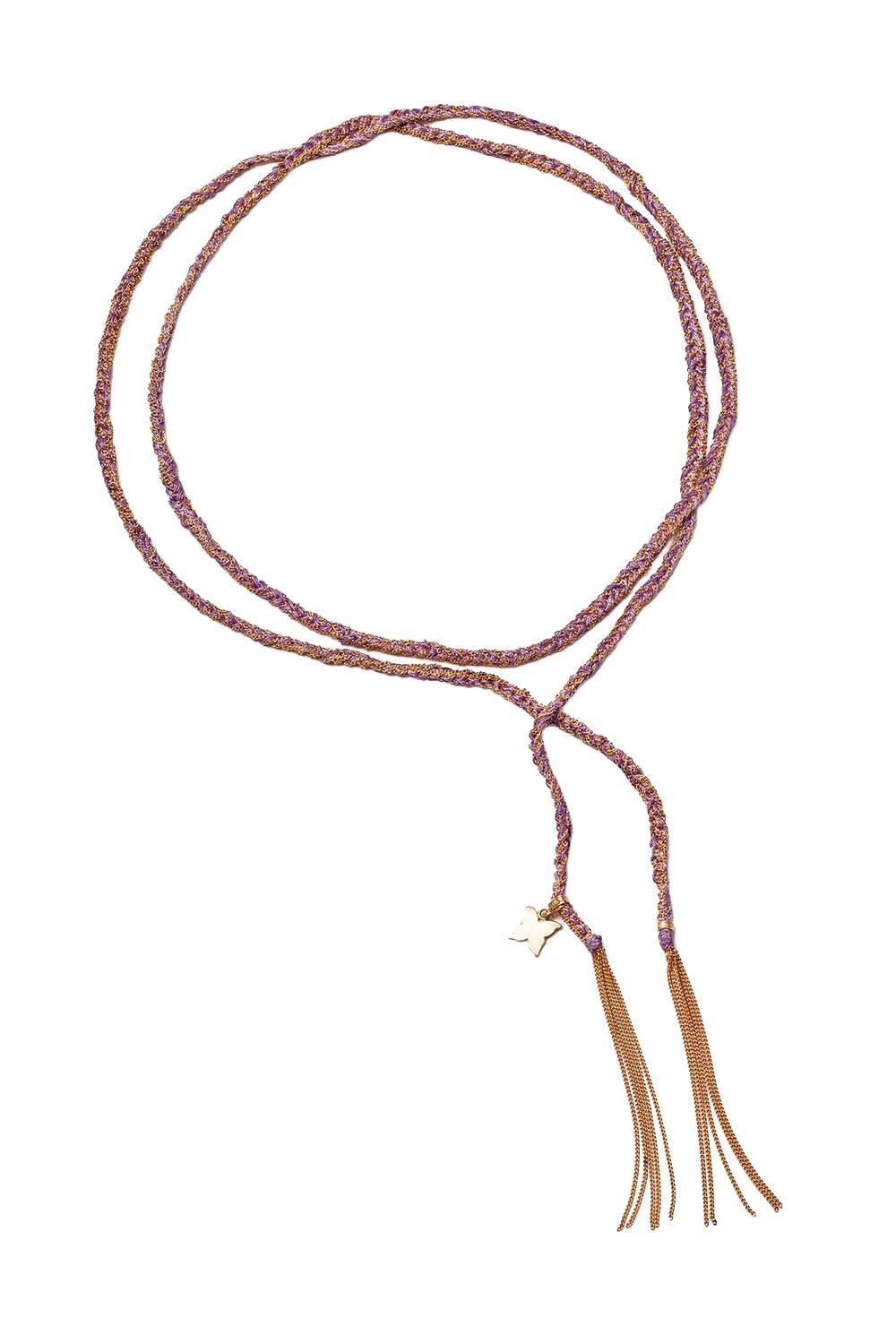 Lucky Freedom Charm Necklace-YELLOW GOLD-JEWELRYFINE JEWELNECKLACE O-CAROLINA BUCCI