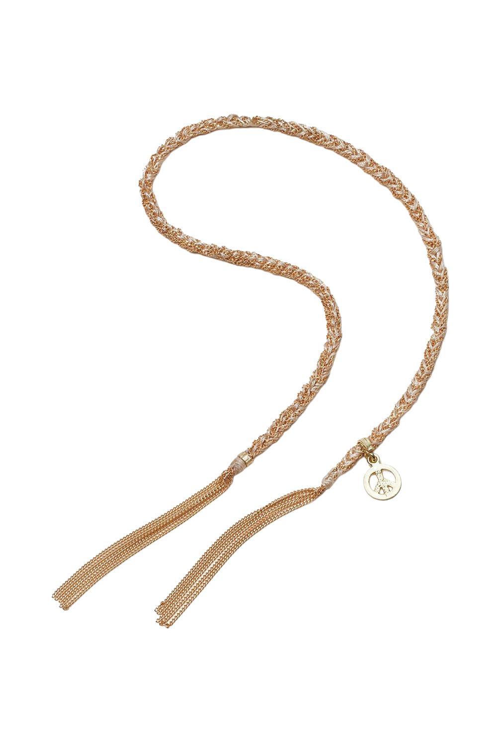 Lucky Peace Charm Bracelet-YELLOW GOLD-JEWELRYFINE JEWELBRACELET O-CAROLINA BUCCI