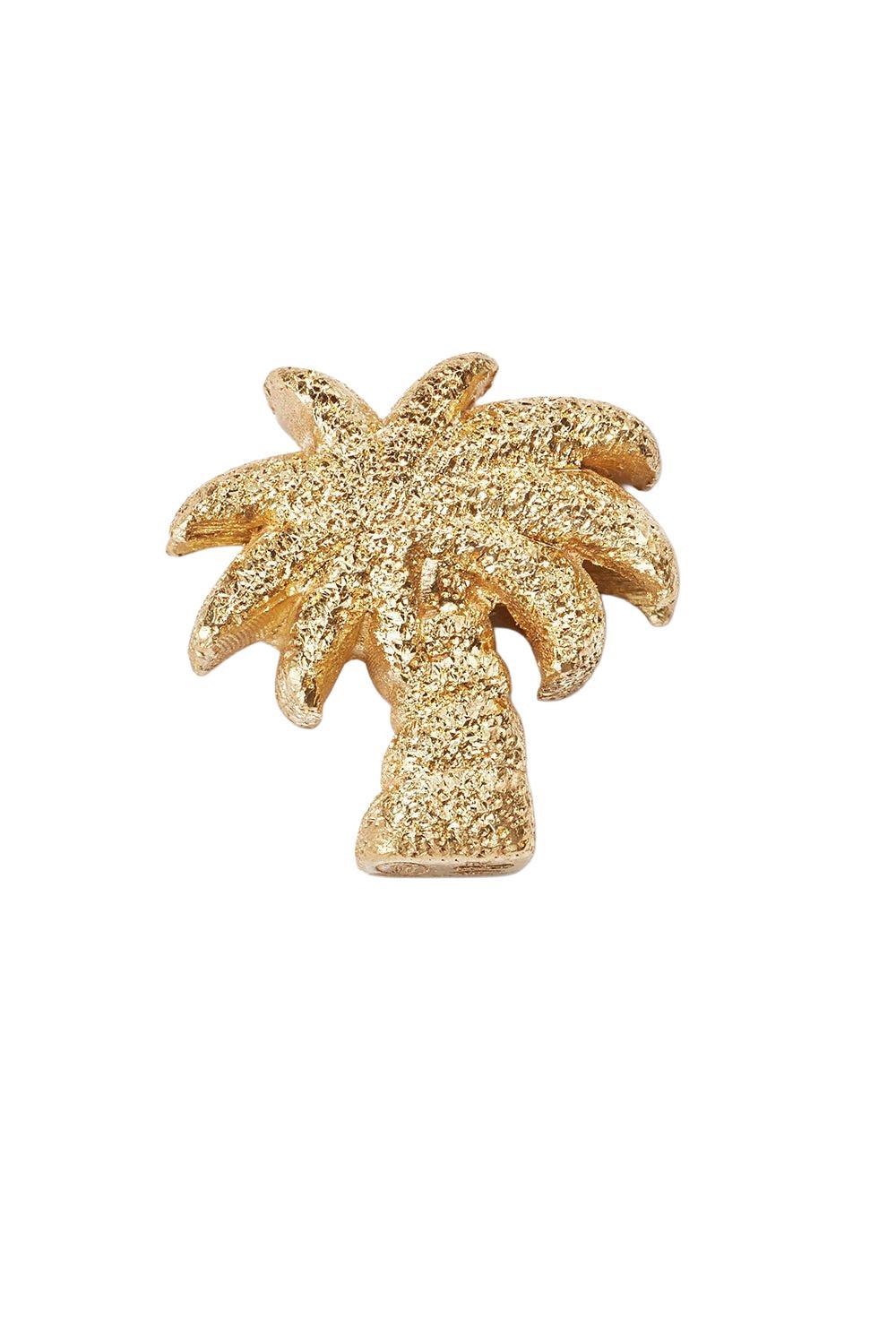 Forte Got Lucky Florentine Finish Palma Bead-YELLOW GOLD-JEWELRYFINE JEWELBEAD-CAROLINA BUCCI