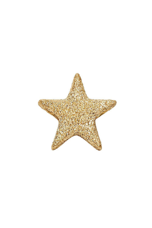 Forte Got Lucky Florentine Finish Stella Bead-YELLOW GOLD-JEWELRYFINE JEWELBEAD-CAROLINA BUCCI