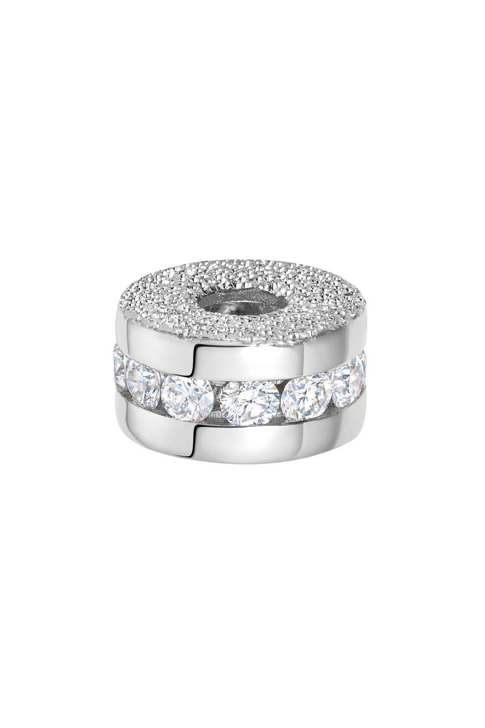Precious White Diamond Forte Bead-WHITE GOLD-JEWELRYFINE JEWELBEAD-CAROLINA BUCCI