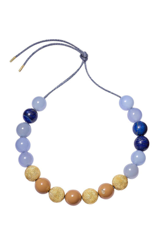 Greenwich Village Downtown Necklace-YELLOW GOLD-JEWELRYFINE JEWELNECKLACE O-CAROLINA BUCCI