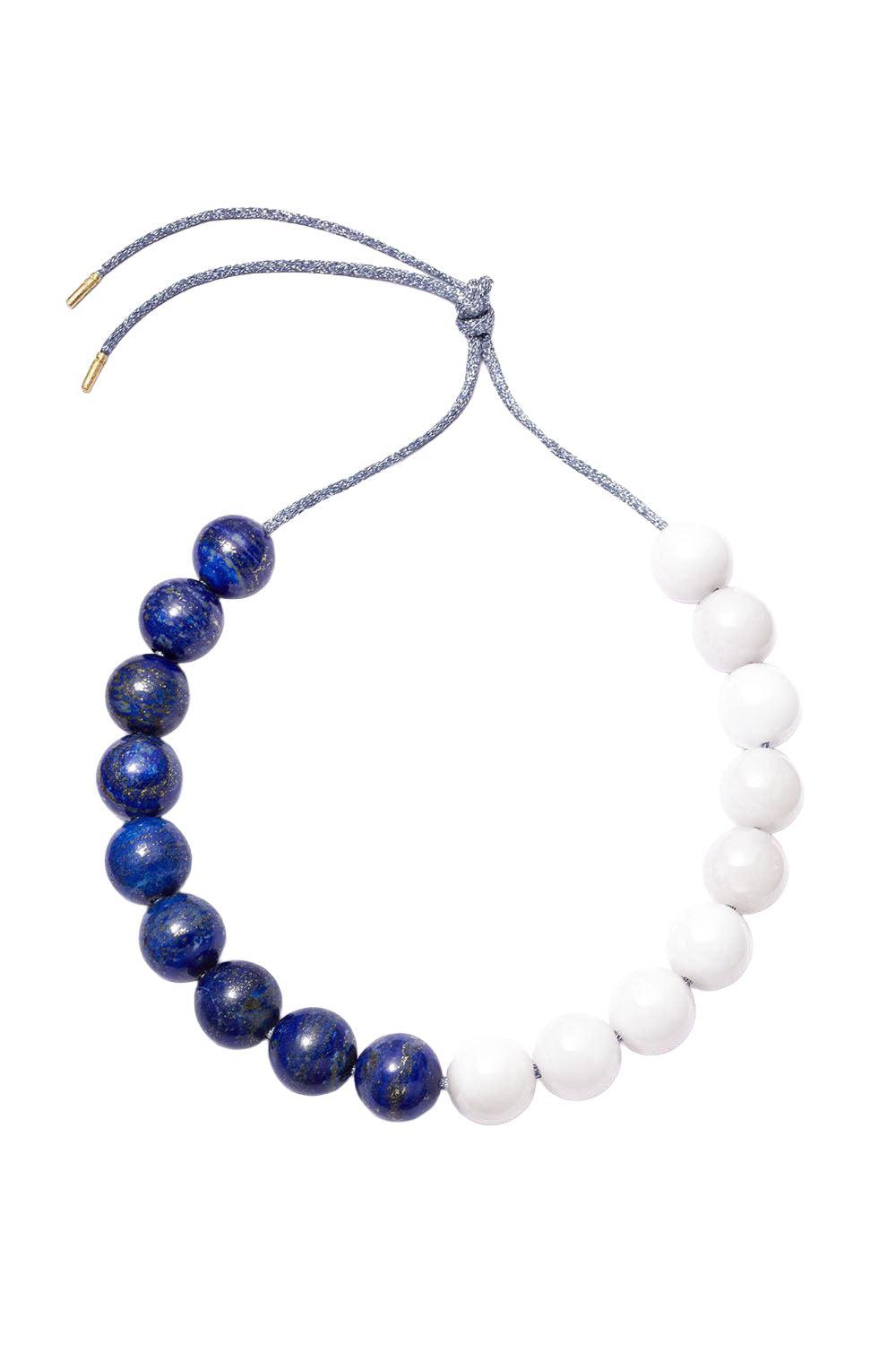 Blue Bowery Downtown Necklace-YELLOW GOLD-JEWELRYFINE JEWELNECKLACE O-CAROLINA BUCCI