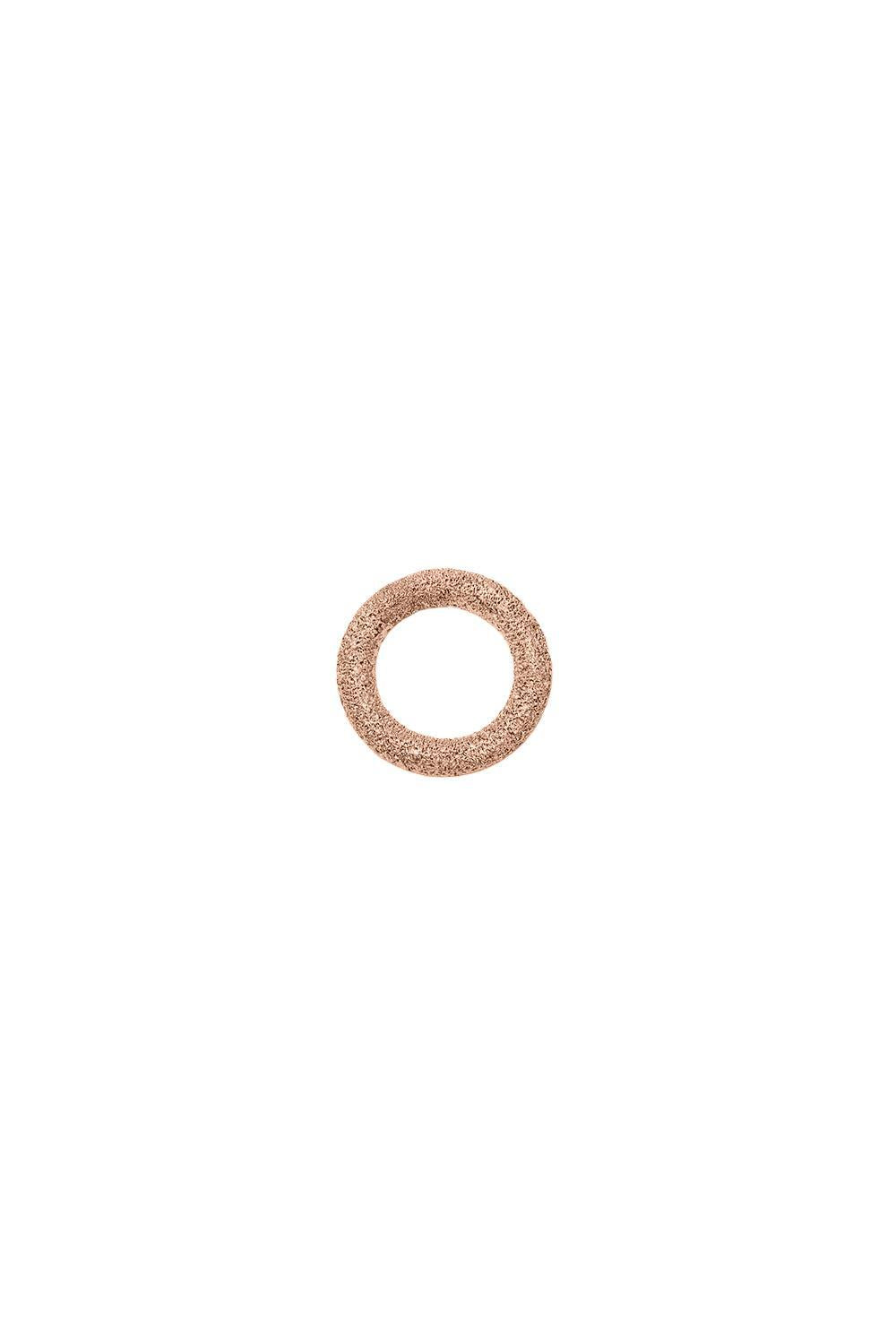 Florentine One Round Link-ROSE GOLD-JEWELRYFINE JEWELPENDANT-CAROLINA BUCCI