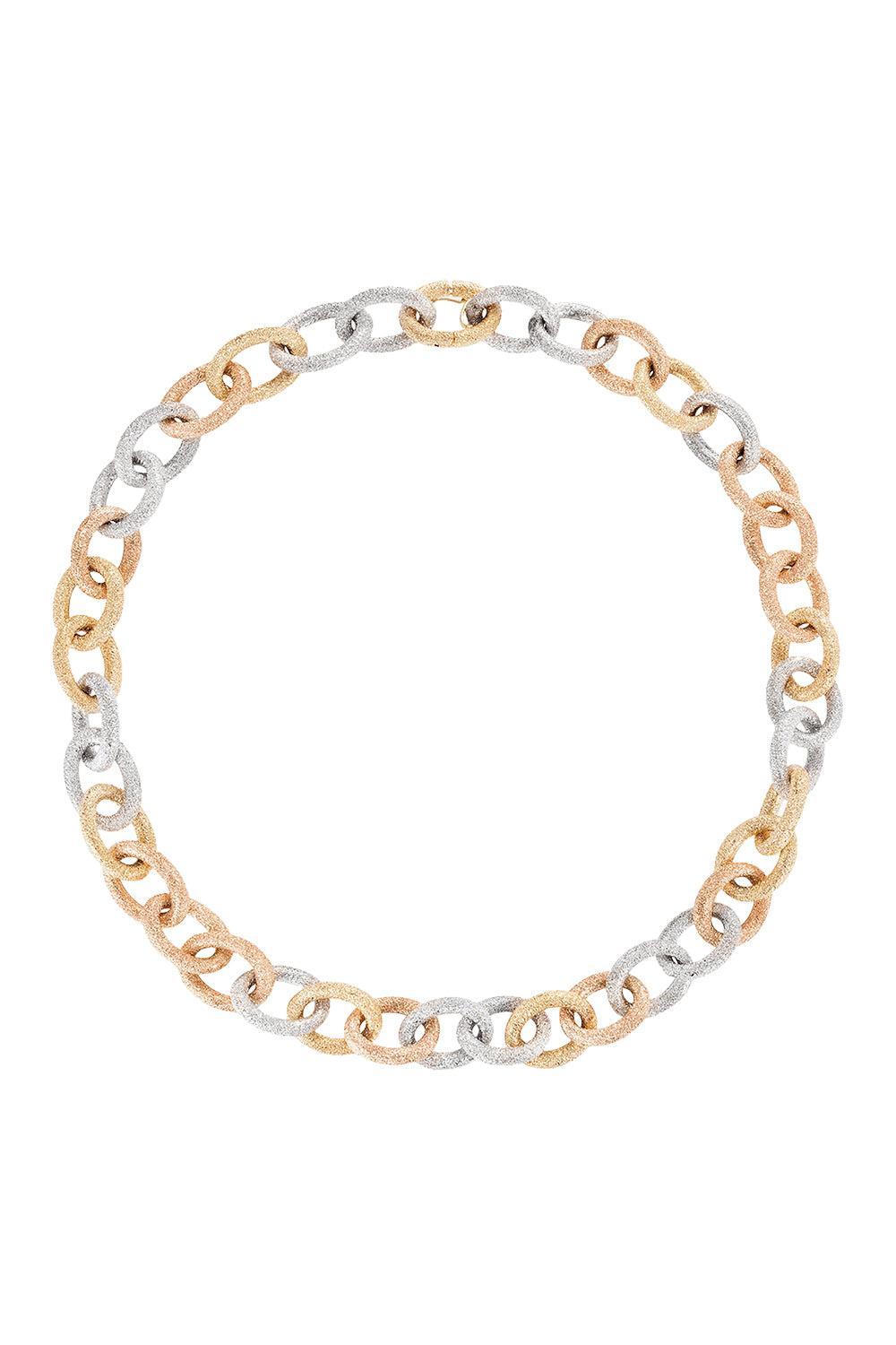 1885 Links Short Necklace-TRIGOLD-JEWELRYFINE JEWELNECKLACE O-CAROLINA BUCCI