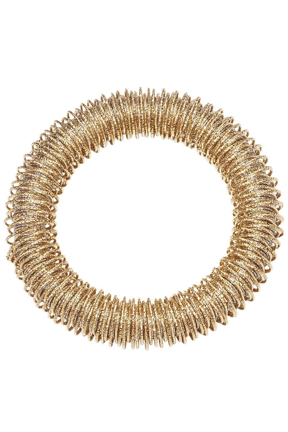 Large K.I.S.S. Bracelet-BLACK GOLD-JEWELRYFINE JEWELBRACELET O-CAROLINA BUCCI