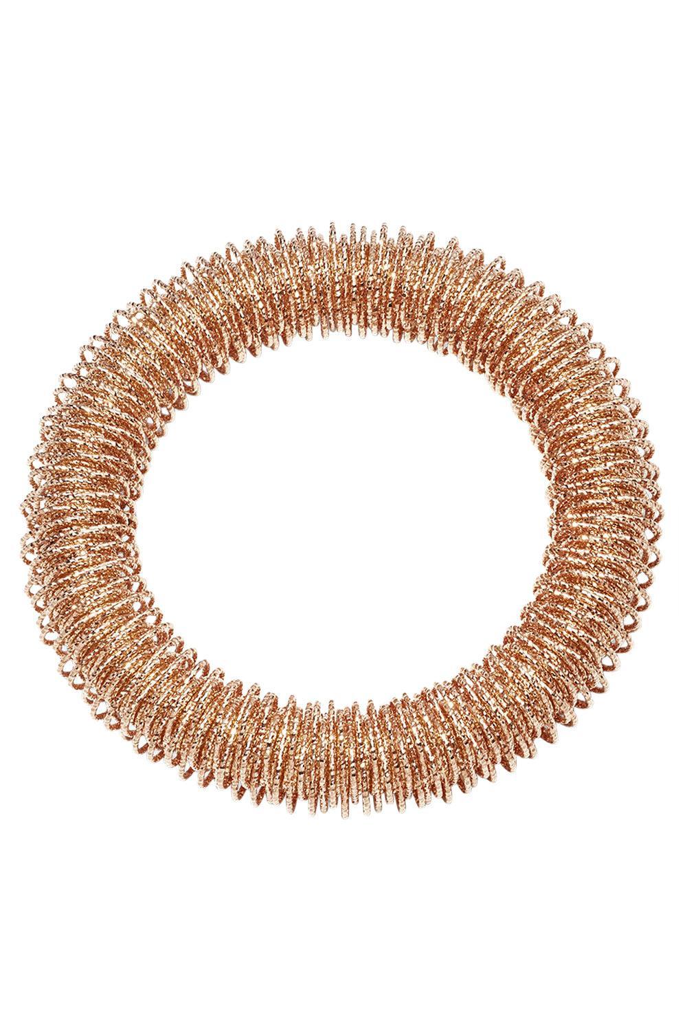 Large K.I.S.S. Bracelet-BLACK GOLD-JEWELRYFINE JEWELBRACELET O-CAROLINA BUCCI