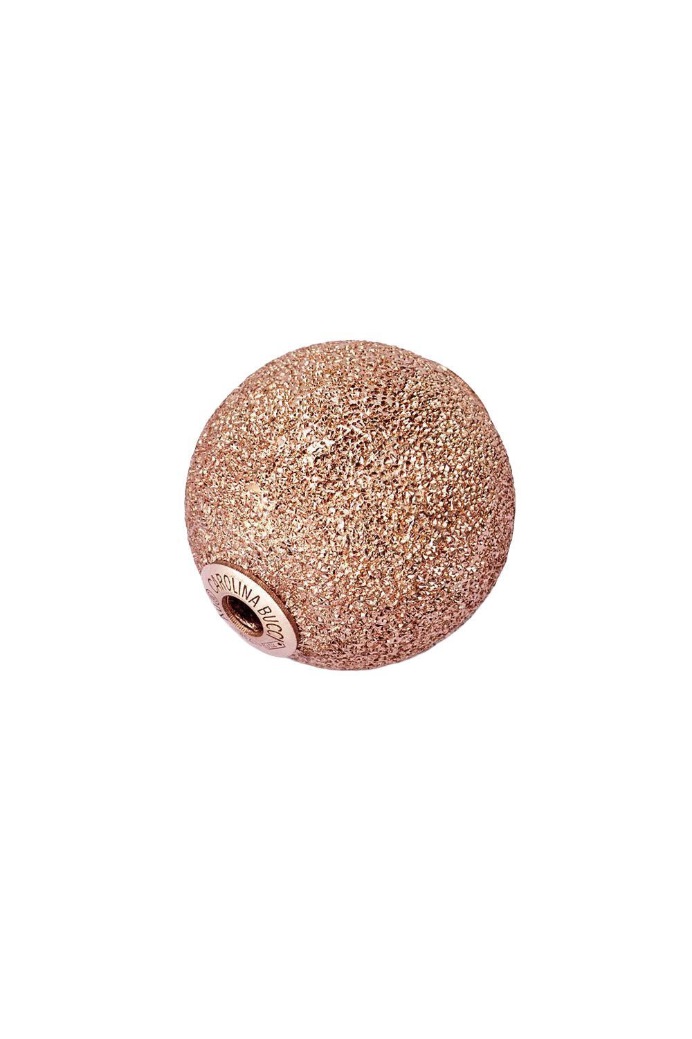 Downtown Florentine Finish Sphere-ROSE GOLD-JEWELRYFINE JEWELBEAD-CAROLINA BUCCI