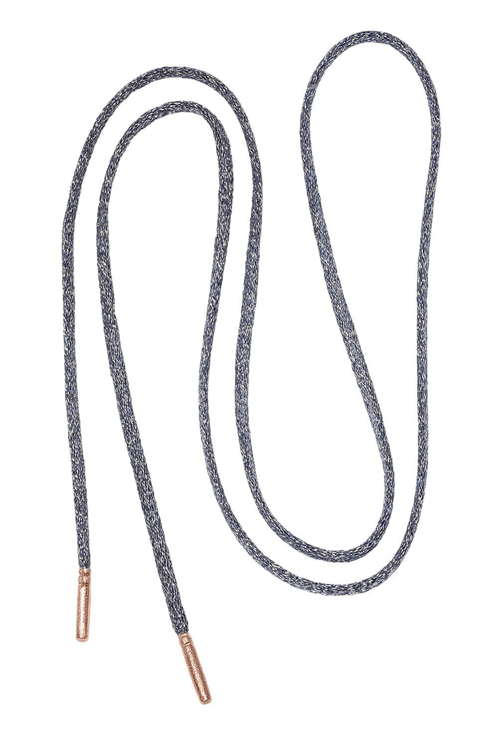 Long Forte Beads Cord - Gunmetal-BLACK GOLD-LONG-JEWELRYFINE JEWELNECKLACE O-CAROLINA BUCCI