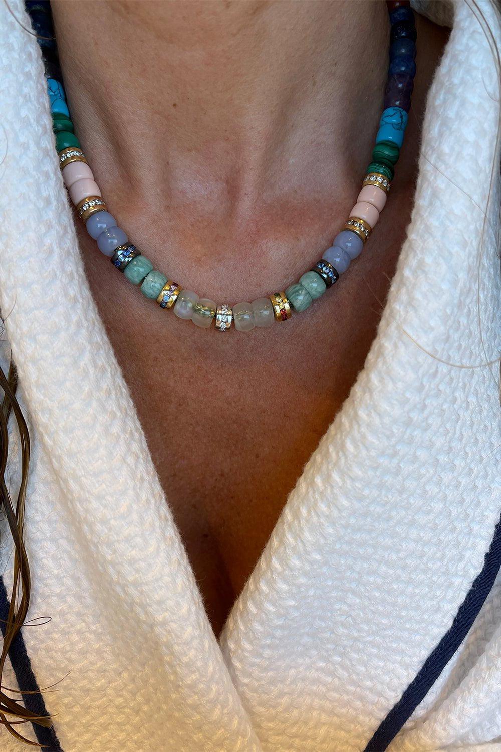 Precious Rainbow Sapphire Forte Bead-YELLOW GOLD-JEWELRYFINE JEWELBEAD-CAROLINA BUCCI