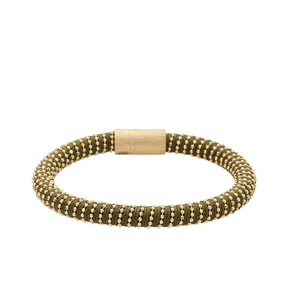 CAROLINA BUCCI-Army Twister Band Bracelet-ARMY