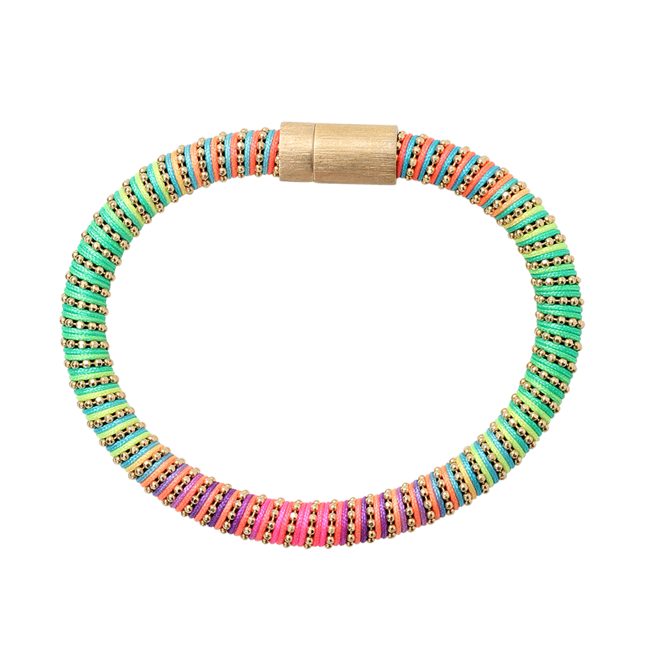 CAROLINA BUCCI-Neon Twister Band Bracelet-NEON