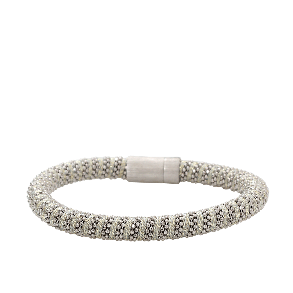 CAROLINA BUCCI-Opal Sparkle Twister Band Bracelet-OPAL