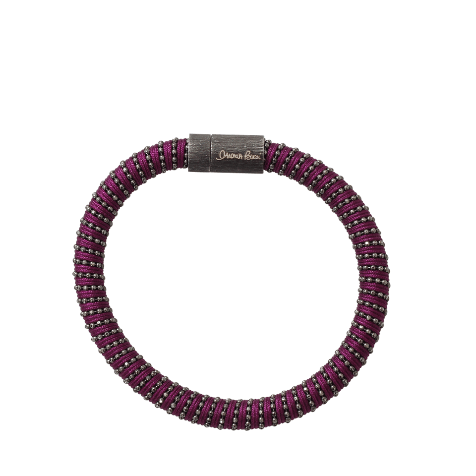 CAROLINA BUCCI-Purple Twister Band Bracelet-PURPLE