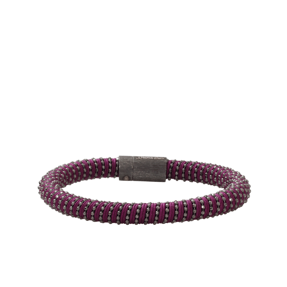 CAROLINA BUCCI-Purple Twister Band Bracelet-PURPLE