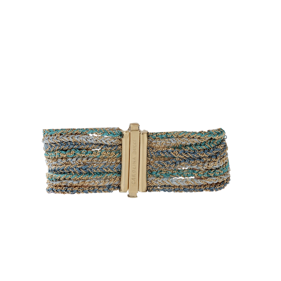 CAROLINA BUCCI-Looking Glass Bracelet-YELLOW GOLD