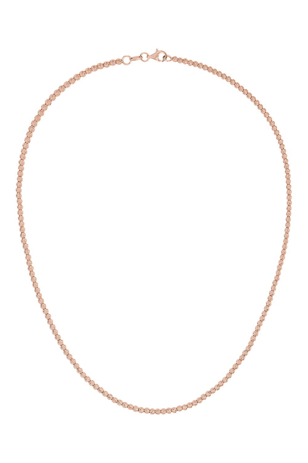 Discoball Necklace - Rose Gold-ROSE GOLD-40-JEWELRYFINE JEWELNECKLACE O-CAROLINA BUCCI