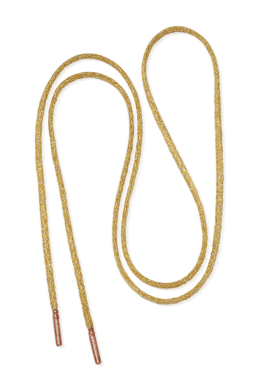 CAROLINA BUCCI-Long Forte Beads Cord - Sun-ROSE GOLD