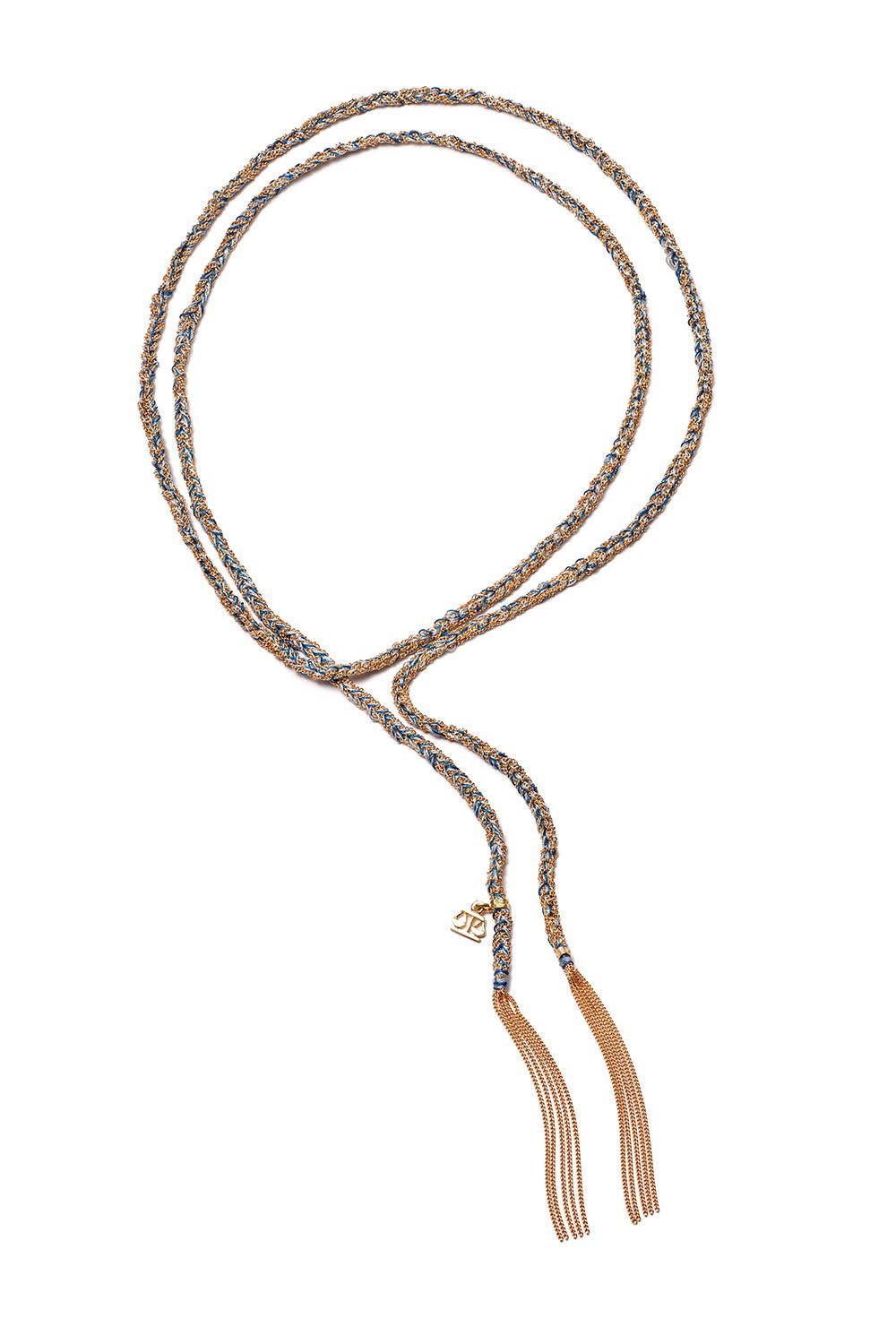 CAROLINA BUCCI-Lucky Balance Necklace-YELLOW GOLD