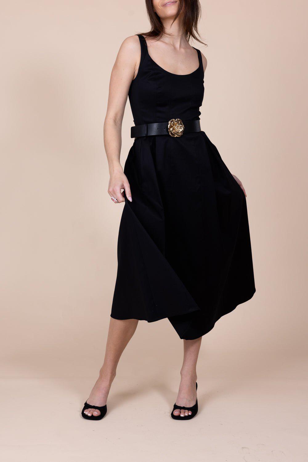 CAROLINA HERRERA-Floral Buckle Belt-