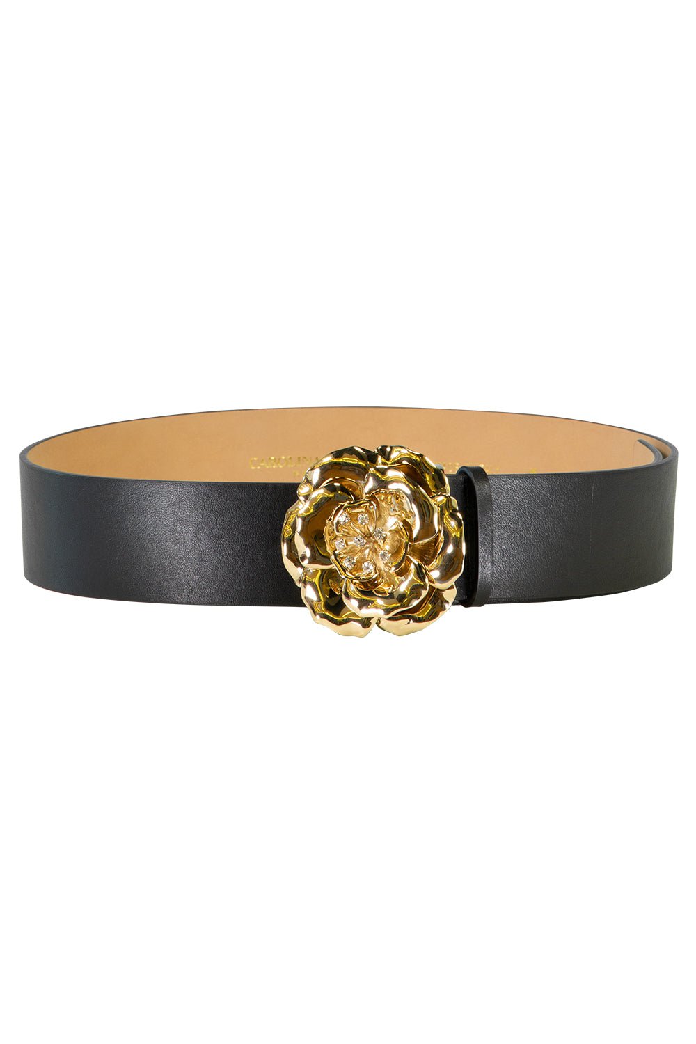 CAROLINA HERRERA-Floral Buckle Belt-