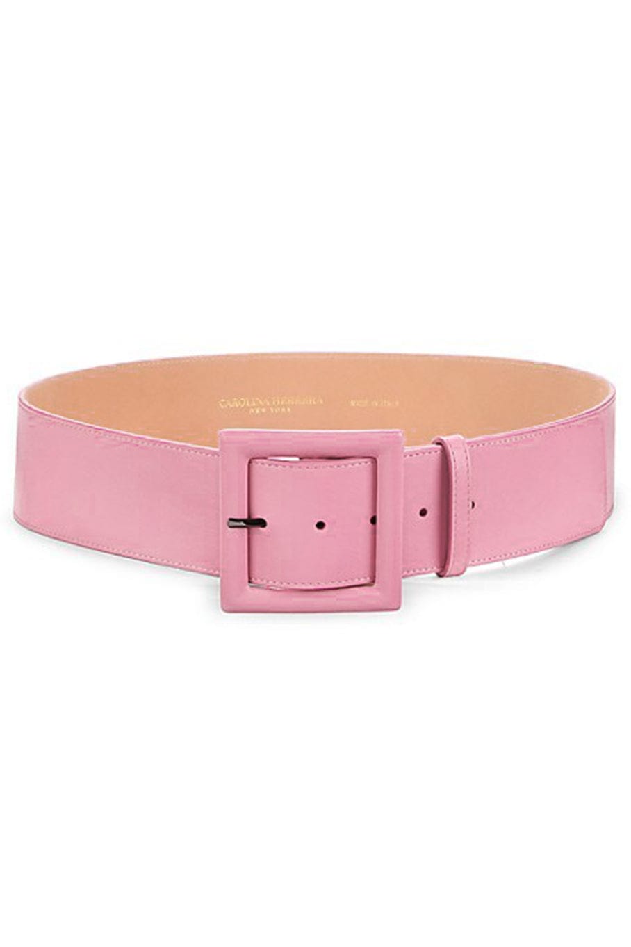 CAROLINA HERRERA-Large Square Buckle Belt-