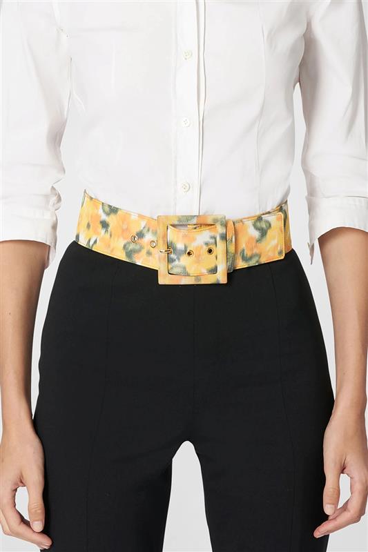 CAROLINA HERRERA-Icon Belt - Taxi Cab Multi-TAXIMLTI