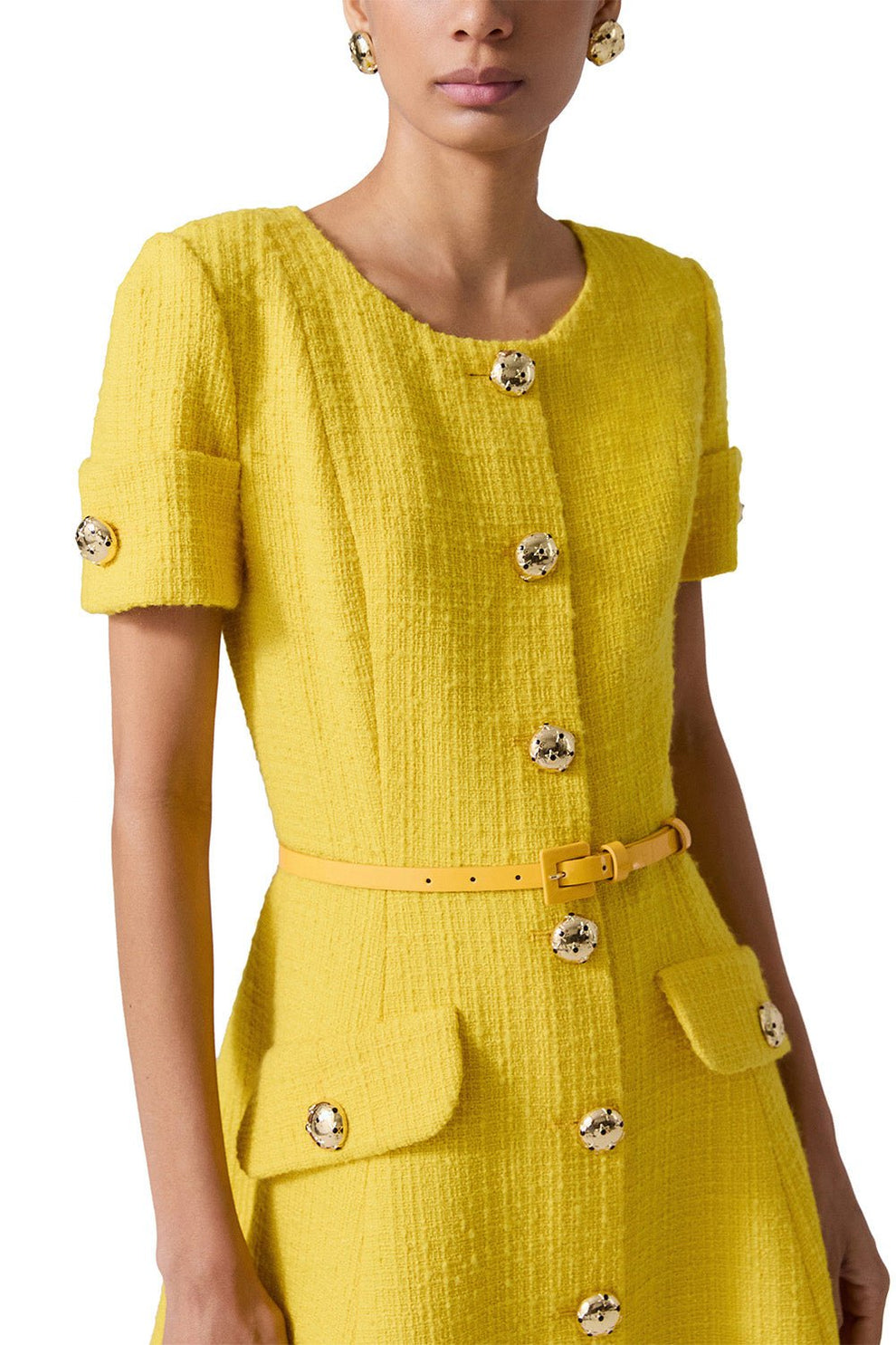 Short Sleeve Midi Dress | CAROLINA HERRERA Marissa Collections Short Sleeve Midi Dress | CAROLINA HERRERA Marissa Collections