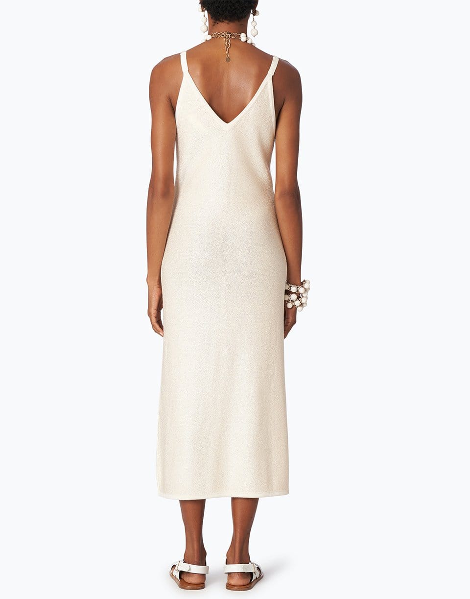 CAROLINA HERRERA-Spaghetti Strap Midi Dress-