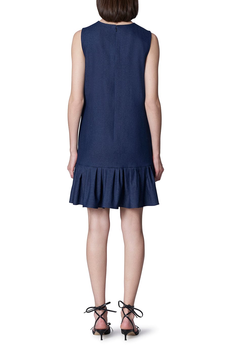 CAROLINA HERRERA-Embroidered Sleeveless Shift Dress-