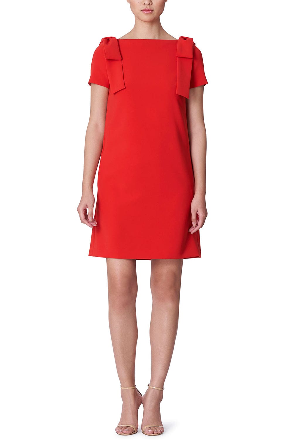 CAROLINA HERRERA-Shift Dress With Bow Details-