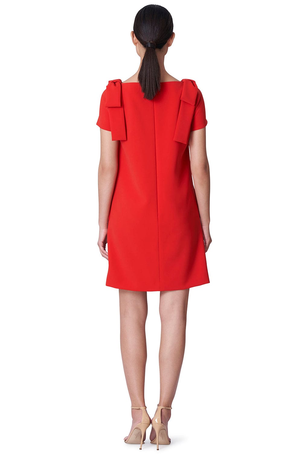 CAROLINA HERRERA-Shift Dress With Bow Details-
