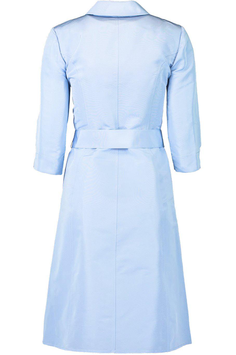 CAROLINA HERRERA-Long Sleeve Shirt Dress With Belt-