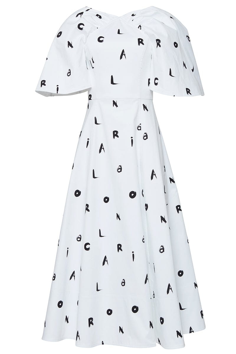 CAROLINA HERRERA-Raglan Sleeve Dress-