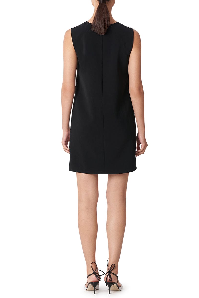 CAROLINA HERRERA-Embroidered Sleeveless Shift Dress-