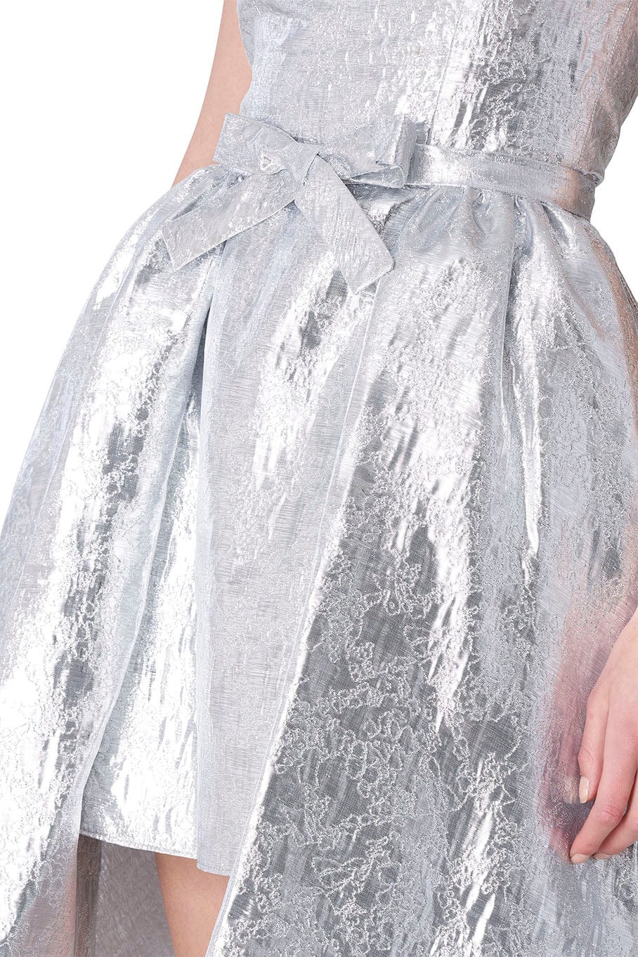 CAROLINA HERRERA-Sleeveless Mini Shift Dress With Bow-