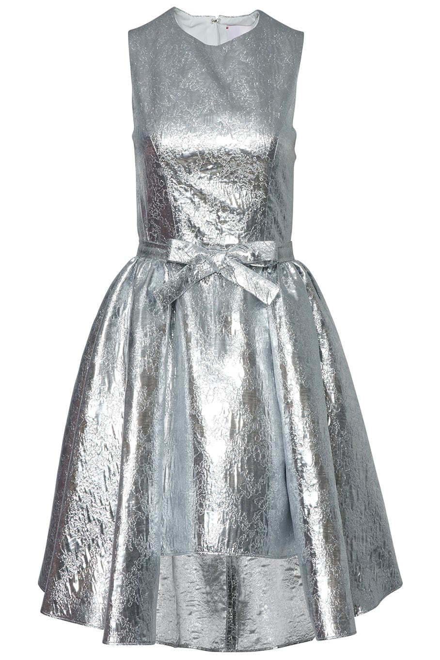 CAROLINA HERRERA-Sleeveless Mini Shift Dress With Bow-