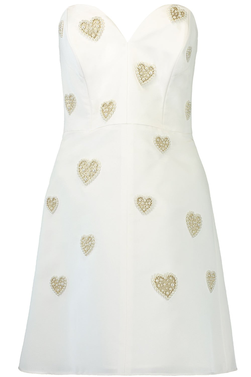 CAROLINA HERRERA-Embroidered Mini Dress-WHITE