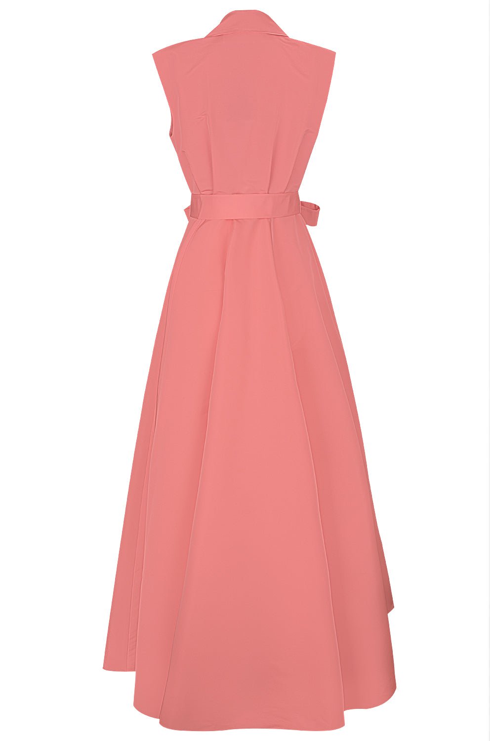 CAROLINA HERRERA-Sleeveless Trench Gown - Blush-BLUSH