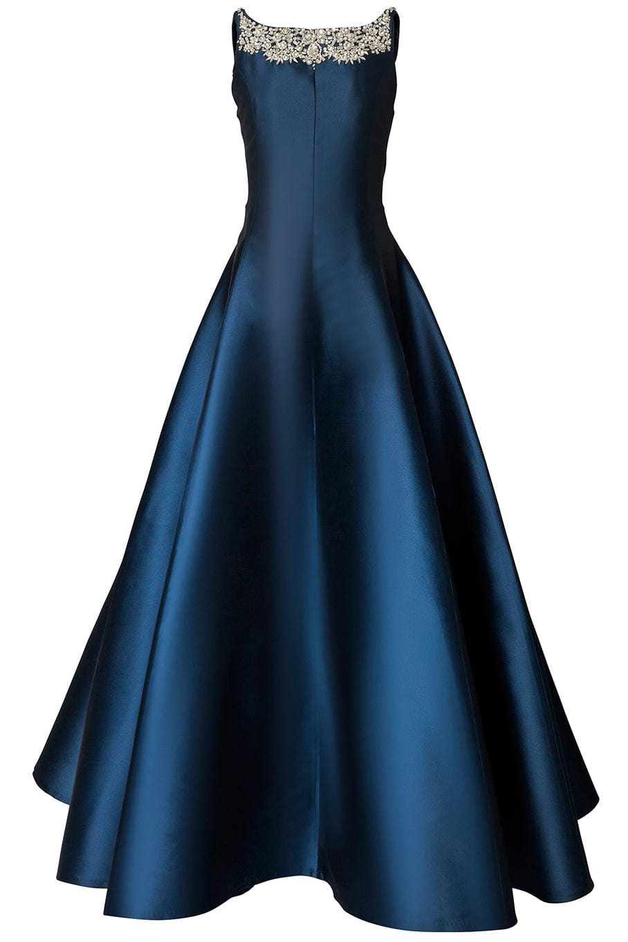 CAROLINA HERRERA-Embroidered Sleeveless Bateau Neck Gown-