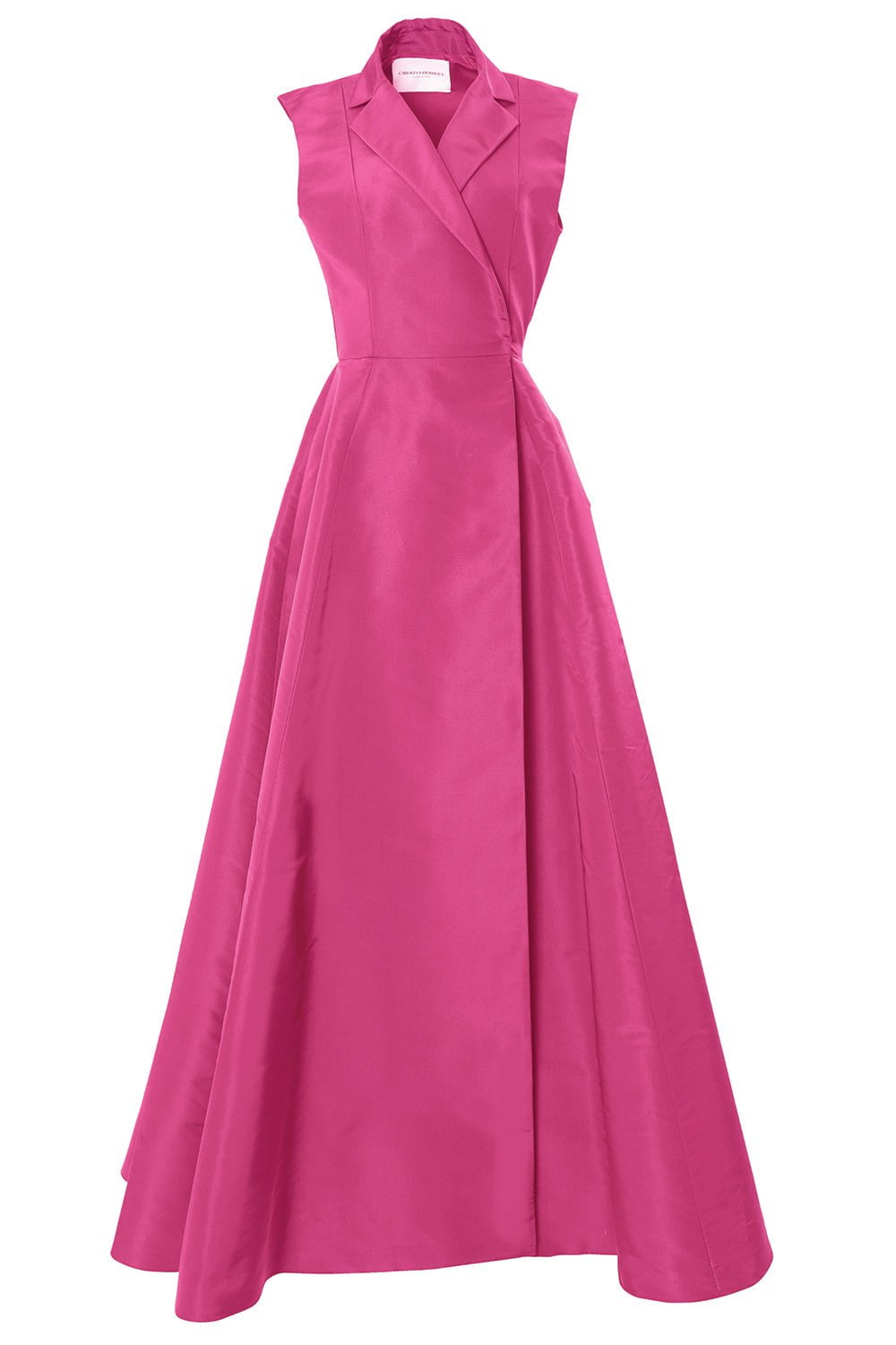 CAROLINA HERRERA-Sleeveless Trench Gown - Rose-ROSE