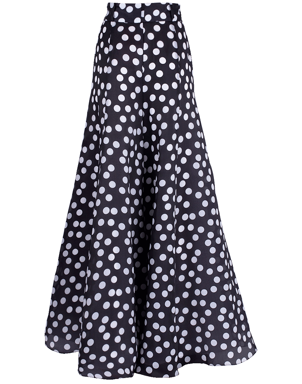 CAROLINA HERRERA-Polka Dot Palazzo Pant-